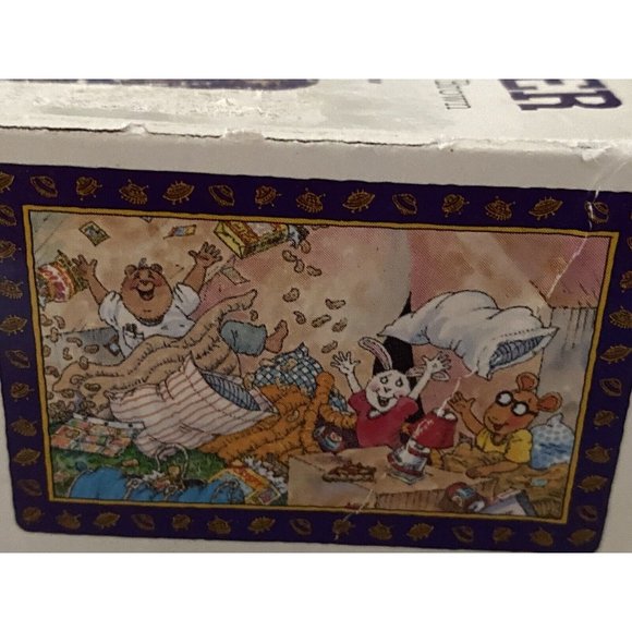 96' Arthur's First Sleepover Children's 60 Piece Jigsaw Puzzle by Marc Brown Vtg - Picture 14 of 16